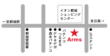 HAIR SELECT Arms地図