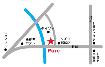 HAIR SELECT Pure地図