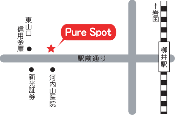 美容室 WORLD PureSpot地図